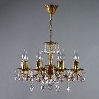 подвесная люстра ambiente benisa 2226/8 ab tear drop бронза в Бийске