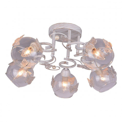 потолочная люстра arte lamp alessandra a5004pl-5wg в Бийске