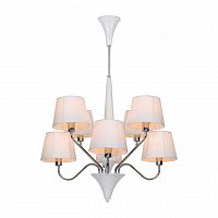 подвесная люстра arte lamp a1528lm-8wh белая в Бийске