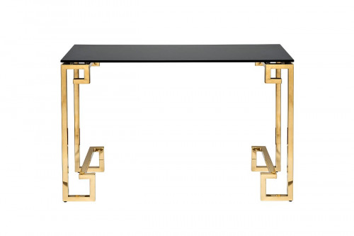 консоль черная с золотом 120x40x78 см в Бийске