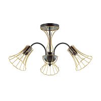 потолочная люстра lumion ingrid 3776/3c золото в Бийске