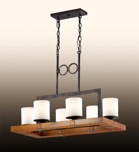 подвесная люстра odeon light fabo 2767/6 в Бийске