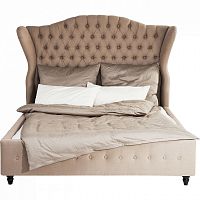 кровать двуспальная 160х200 бежевая city spirit в Бийске