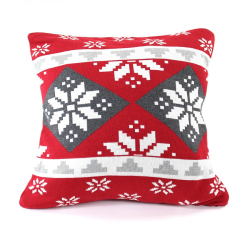 подушка с орнаментом christmas story, 45х45 см в Бийске
