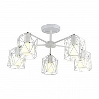 потолочная люстра arte lamp a4284pl-5wh белая в Бийске