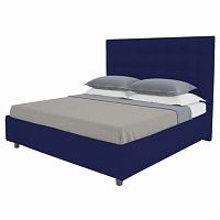 кровать подростковая 140х200 синяя royal black в Бийске