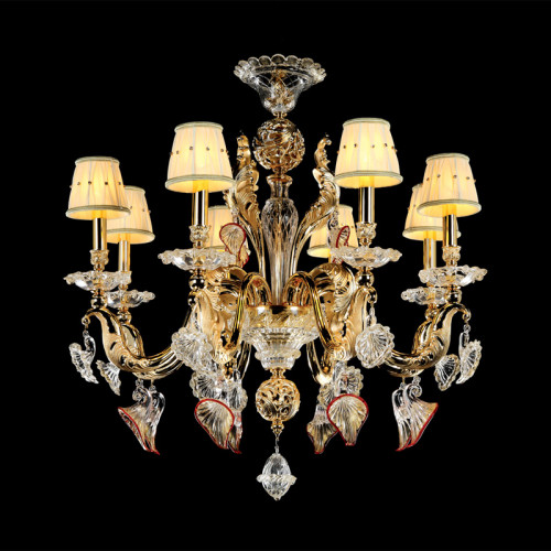 люстра md102729-8a от illuminati золото/янтарная в Бийске