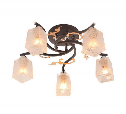 потолочная люстра idlamp edda 206/5pf-blackchrome в Бийске
