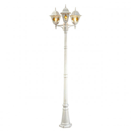 садово-парковый светильник arte lamp berlin a1017pa-3wg в Бийске