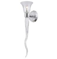 бра crystal lux linda ap1 chrome в Бийске