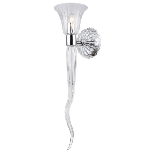 бра crystal lux linda ap1 chrome в Бийске