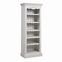 шкаф книжный открытый узкий марсель молочно-белый в Бийске