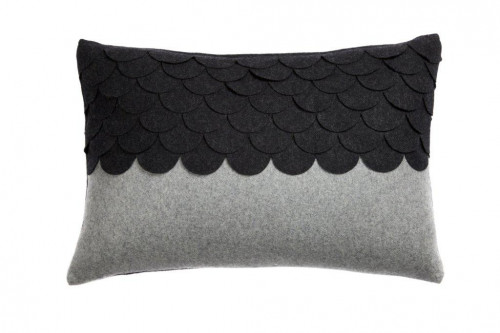 подушка c узором marbella dark gray в Бийске