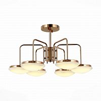 потолочная светодиодная люстра st luce pratico sle120.202.06 белая в Бийске