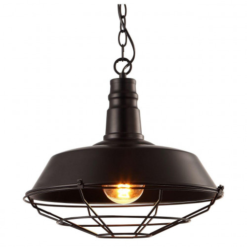подвесной светильник arte lamp ferrico a9183sp-1bk в Бийске