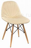 стул деревянный pp-626 бежевый (eames style) в Бийске
