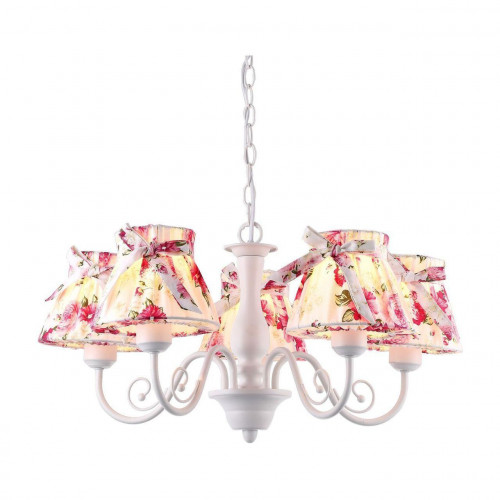 подвесная люстра arte lamp a7021lm-5wh в Бийске