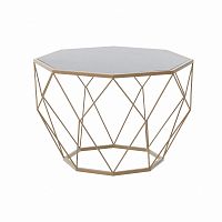 стол gold geometria золотой, черный в Бийске