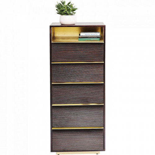 комод высокий casino ручная работа коричневый в Бийске