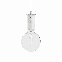 подвесной светильник marmor glans bianco aluminum в Бийске