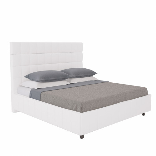 кровать белая большая 200х200 shining modern в Бийске