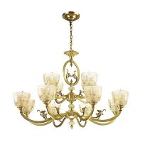 подвесная люстра odeon light piemont 3998/12 белая в Бийске