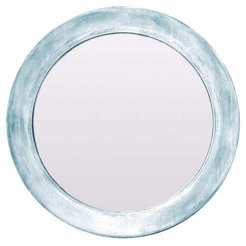 зеркало круглое голубое window blue в Бийске