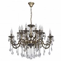 подвесная люстра mw-light тоскана 1 685010216 бронза в Бийске