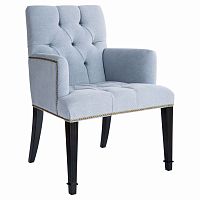 стул с подлокотниками manor rich pearl blue в Бийске