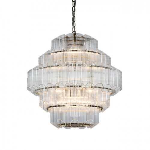 люстра vittoria 10a clear от delight collection прозрачная в Бийске