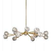 люстра boule de cristal d100 латунь, прозрачное стекло в Бийске