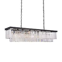подвесной светильник odeon 12c/p black/clear от delight collection в Бийске