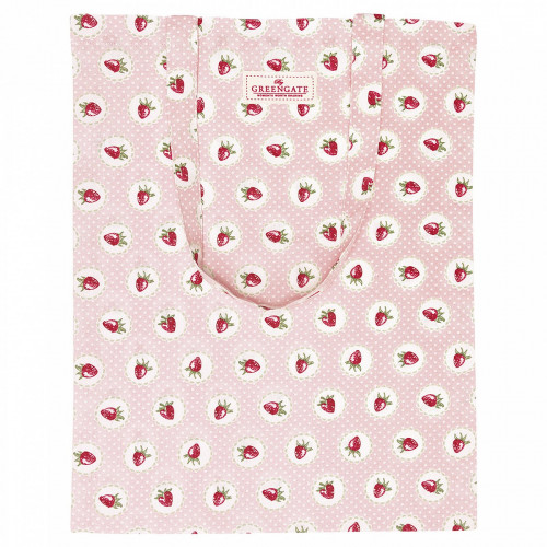 сумка хлопковая strawberry pale pink в Бийске