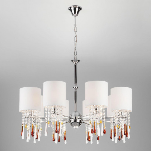 подвесная люстра bogates glamour 300/8 strotskis в Бийске