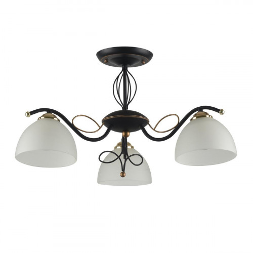 потолочная люстра idlamp ragia 554/3pf-blackpatina в Бийске