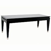 столик журнальный black glass top чёрный в Бийске