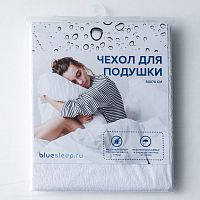 чехол защитный на подушку с мембраной blue sleep hybrid 050*070 в Бийске