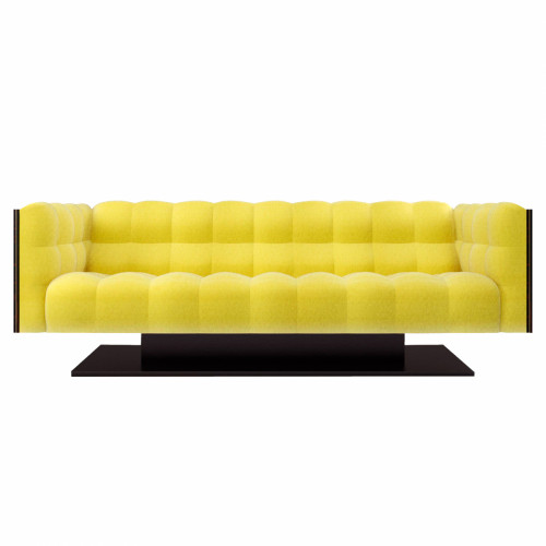 диван dikki трехместный прямой лаймовый в Бийске