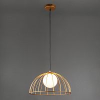 подвесной светильник eurosvet sunny 50140/1 золотой в Бийске