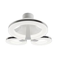 потолочный светодиодный светильник idlamp jenevra 397/3pf-ledwhitechrome в Бийске