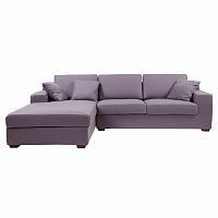 диван reid chaise угловой модульный фиолетовый в Бийске