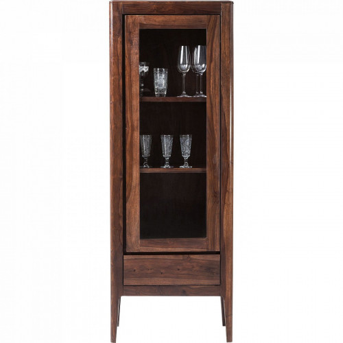 шкаф-витрина brooklyn walnut коричневый 65x40 в Бийске