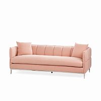 диван casper sofa прямой розовый в Бийске