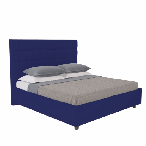 кровать большая 200х200 shining modern синяя в Бийске