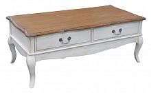 стол журнальный с двумя ящиками mobilier de maison белый в Бийске