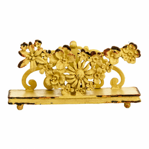 подставка для визиток pewter flower золотой в Бийске