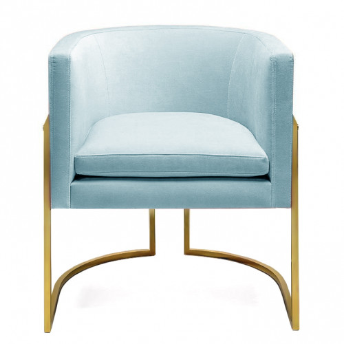 кресло julius chair голубое в Бийске