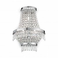 настенный светильник ideal lux caesar ap3 cromo в Бийске