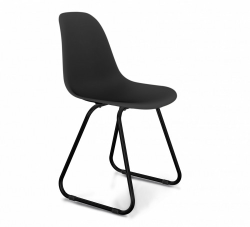 стул dsr черный s38 (eames style) в Бийске