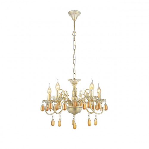 подвесная люстра arte lamp ciondolo a5676lm-5wg в Бийске